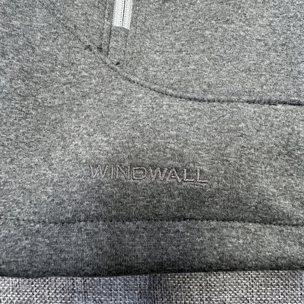 The North Face Canyonwall Vest Mens Medium Gray WindWall Full Zip Fleece CTZ9